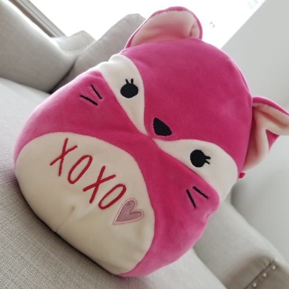 squishmallows pink fox